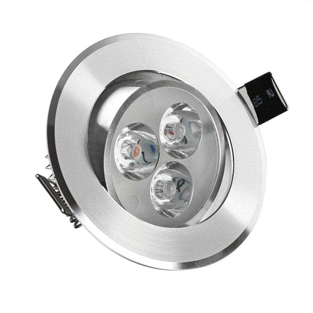 PANEL RECESSED LIGHT 3W WARM CHROME