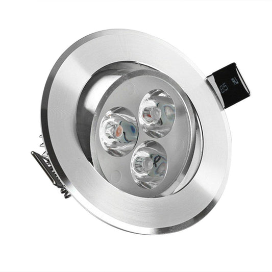 PANEL RECESSED LIGHT 3W WARM CHROME