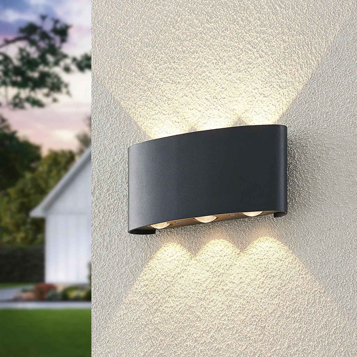 OUTDOOR LIGHT ON108 6W LED WARM