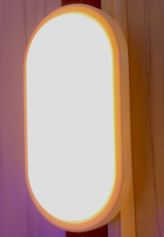 OUTDOOR LIGHT ON102 15W LED WARM OVAL