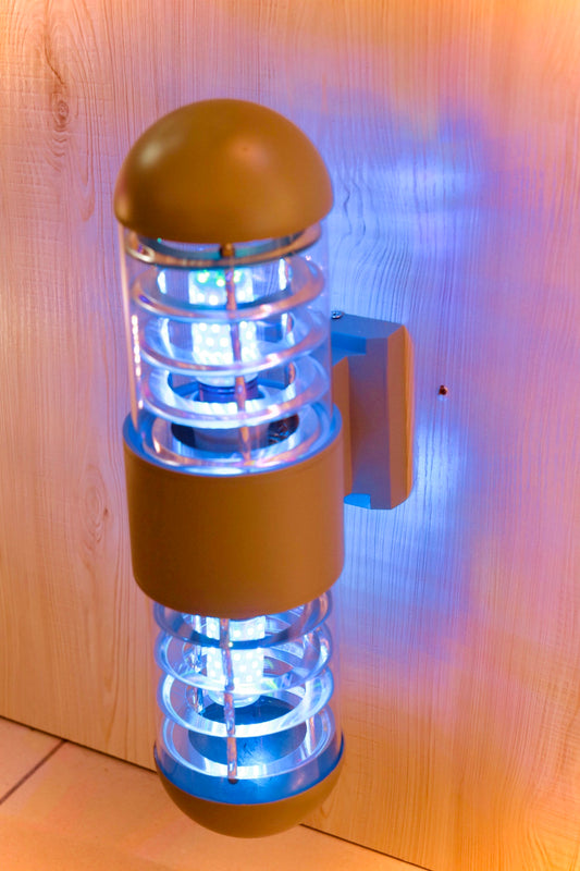 OUTDOOR LIGHT ON126 (METAL GREY CASING)