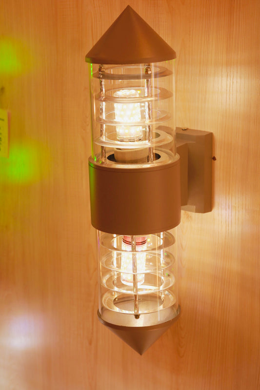 OUTDOOR LIGHT ON128 (METAL GREY CASING)