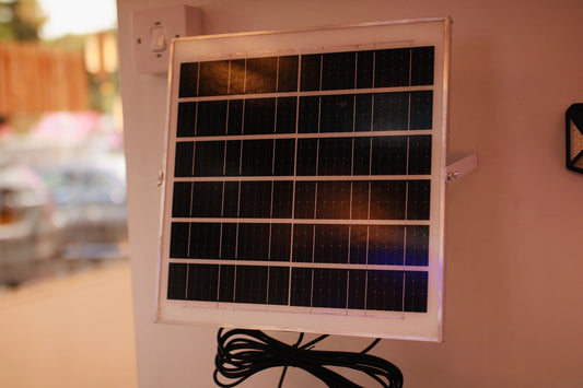 FLOODLIGHT 60W WH SOLAR