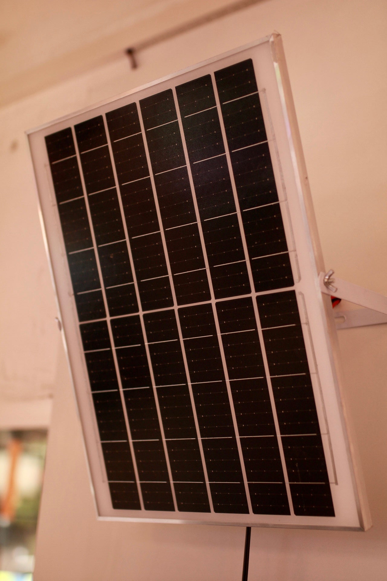 FLOODLIGHT 100W WH SOLAR