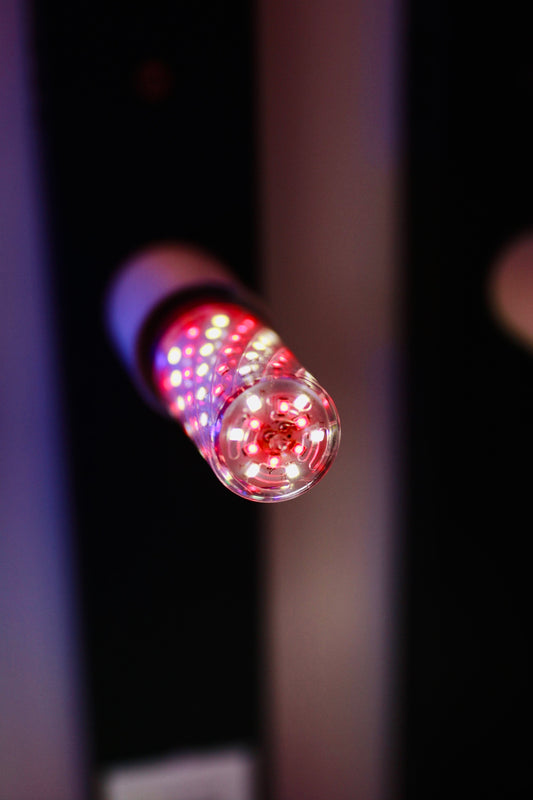 BULB LED 16W WHITE & RED