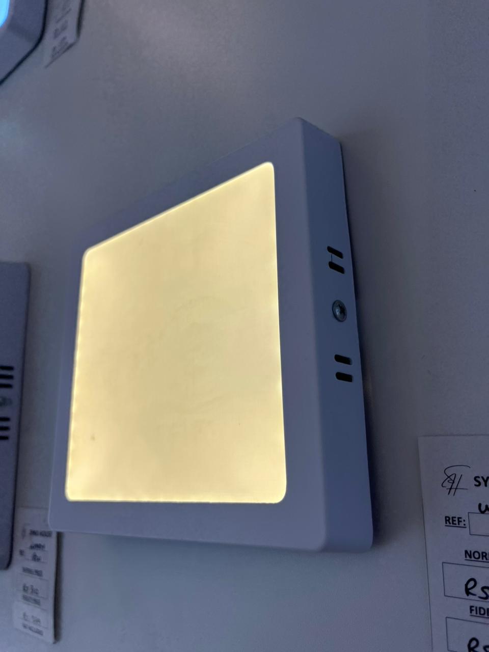 12W WARM PANEL LIGHT LED SQUARE