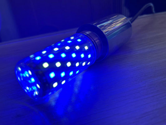 BULB LED 16W WHITE & BLUE