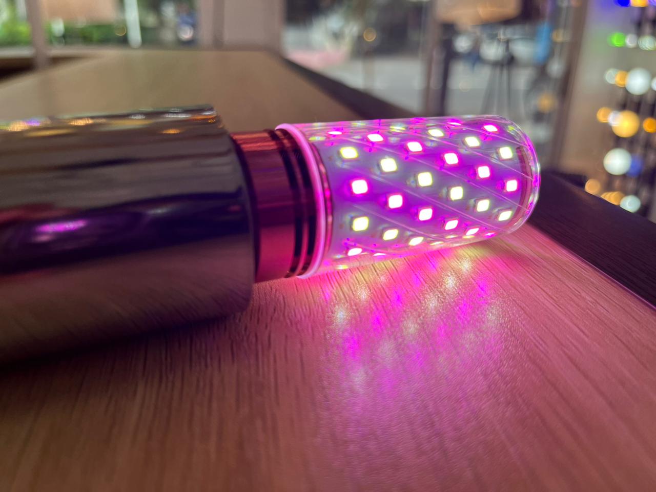 BULB LED 16W WHITE & PINK