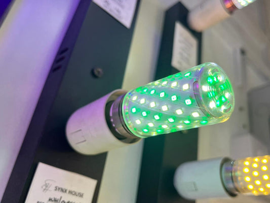 BULB LED 16W WHITE & GREEN