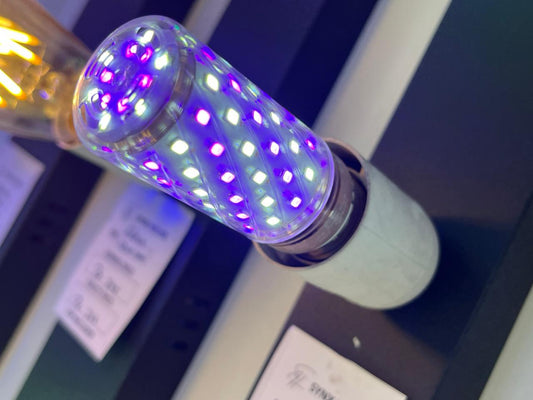 BULB LED 16W WHITE & PURPLE