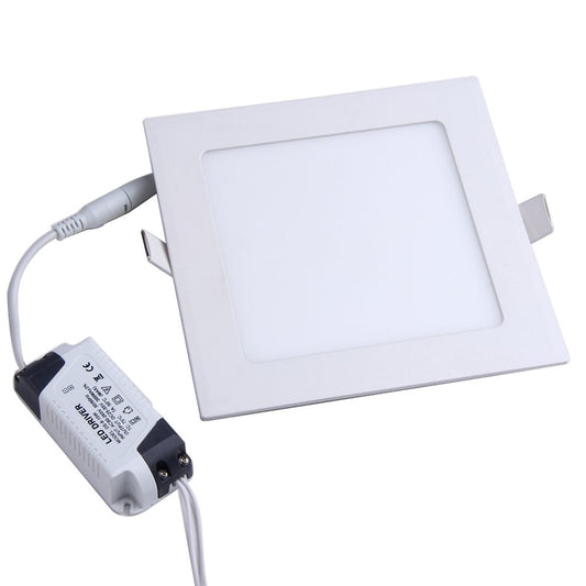 PANEL RECESSED LIGHT 12W LED WARM SQUARE