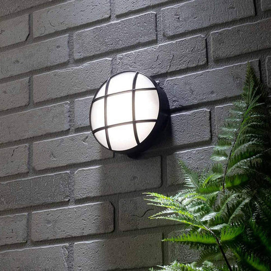 OLD BULKHEAD-RD GRID WH 20W