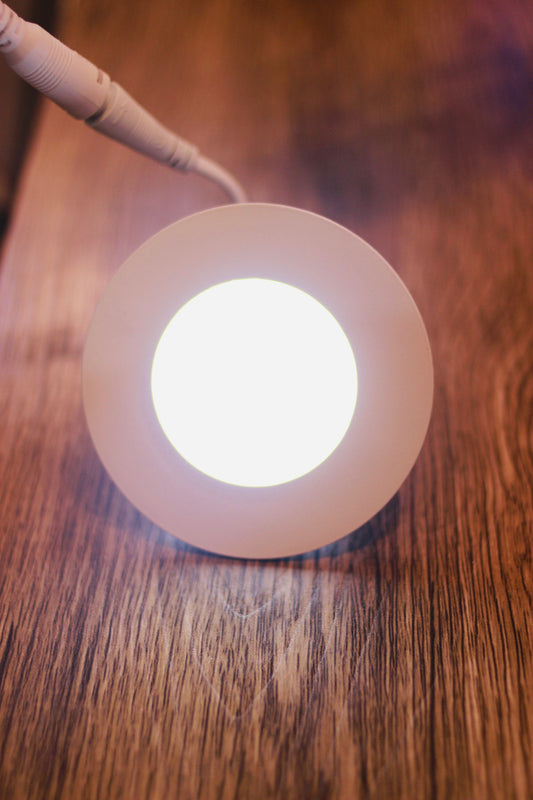PANEL RECESSED LIGHT 3W LED WHITE ROUND