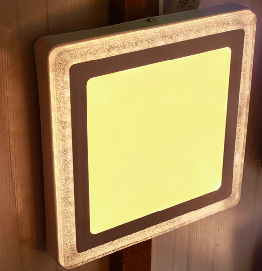 PANEL LIGHT (18+6W) LED JELLY WARM SQUARE