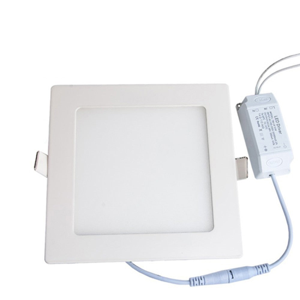 12W ENC SQ WH