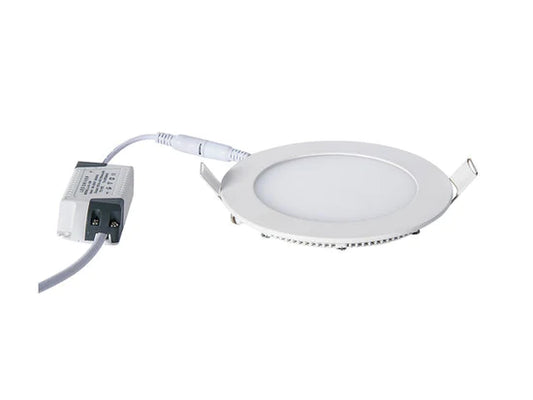 PANEL RECESSED LIGHT 12W LED WARM ROUND